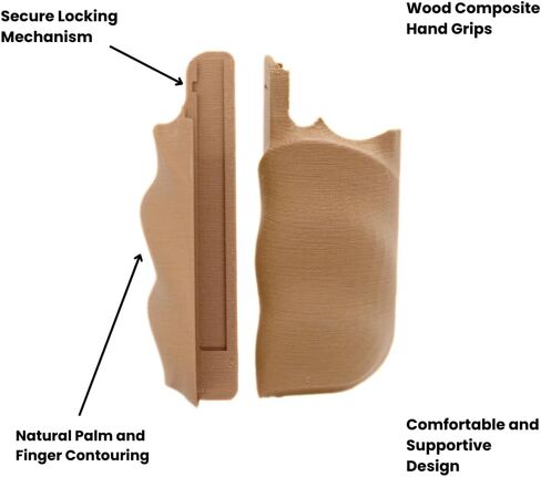 PALMEASE. Wood Comfort Grip Compatible with Nintendo Switch - Nintendo Switch Oled - Joycon Controller Grip - Nintendo Switch Accessories - Nintendo Switch Controller - Switch Handheld Grip in Saudi Arabia