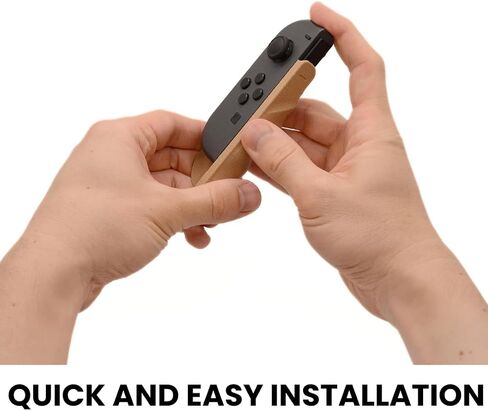 PALMEASE. Wood Comfort Grip Compatible with Nintendo Switch - Nintendo Switch Oled - Joycon Controller Grip - Nintendo Switch Accessories - Nintendo Switch Controller - Switch Handheld Grip in Saudi Arabia