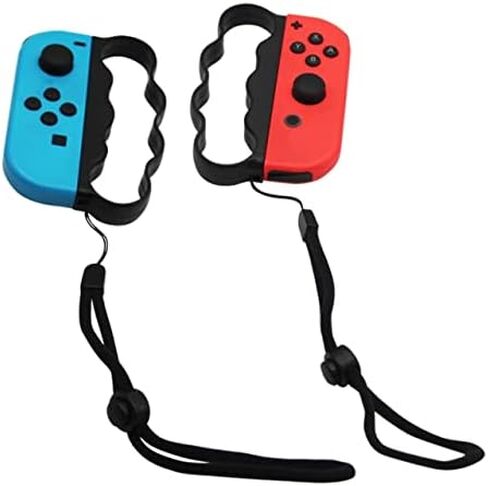 مقابض ملاكمة سويتش بمقبض يد مع شرائط معصم لجهاز نينتيندو سويتش نينتيندو سويتش مع ذراع تحكم جويكون جيم باد ملاكمة اللياقة البدنية in Kuwait
