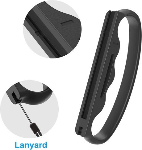 FYOUNG Fitness Boxing Hand Grip متوافق مع Switch/Switch OLED Joy Con Controller، مقبض مقبض متوافق مع ألعاب Switch Fitness Boxing - أسود in Saudi Arabia