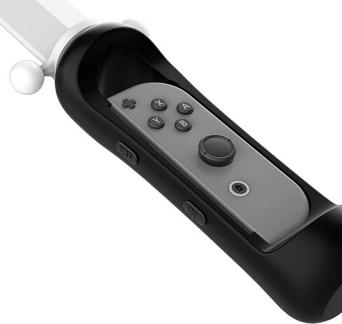 ملحقات GH Sword متوافقة مع نينتندو سويتش (أزرق، حزمة واحدة)، وحدة تحكم السيف Joycon Right Games لجهاز Switch Sports Chambara، The Legend of Zelda: Skyward Sword HD، Skyrim in Kuwait