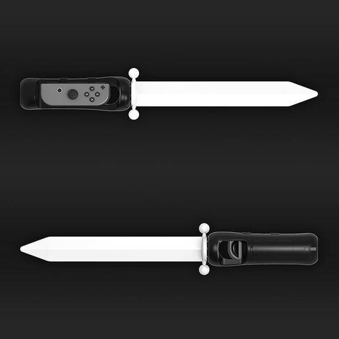 ملحقات GH Sword متوافقة مع نينتندو سويتش (أزرق، حزمة واحدة)، وحدة تحكم السيف Joycon Right Games لجهاز Switch Sports Chambara، The Legend of Zelda: Skyward Sword HD، Skyrim in Kuwait
