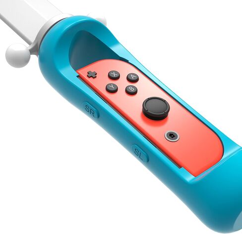 ملحقات GH Sword متوافقة مع نينتندو سويتش (أزرق، حزمة واحدة)، وحدة تحكم السيف Joycon Right Games لجهاز Switch Sports Chambara، The Legend of Zelda: Skyward Sword HD، Skyrim in Kuwait