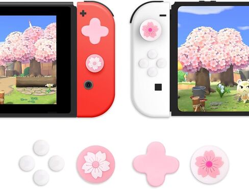 PS5 Controller Thumb Grips, Soft Silicone Joystick Covers Compatible with Nintendo Switch Pro Controller, PS4, PS5, Xbox Controllers - God of War Theme in Saudi Arabia