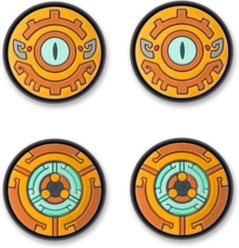 4 قطع من أغطية Jusy Thumb Grip المتوافقة مع Nintendo Switch/OLED/Switch Lite، عصا تحكم ناعمة من السيليكون Joy-Con، غطاء عصا تناظرية ثلاثية الأبعاد لطيفة، 132 in Kuwait