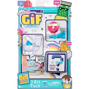 OH! MY GIF, Working Out Doughby Pack - Includes 3 Funny GIFS Brought to Life, Multicolor, Model Number: 24119