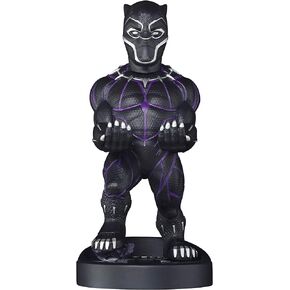 Exquisite Gaming: Marvel End Game: Black Panther - Original Mobile Phone & Gaming Controller Holder, Device Stand, Cable Guys, Licensed Figure in Kuwait