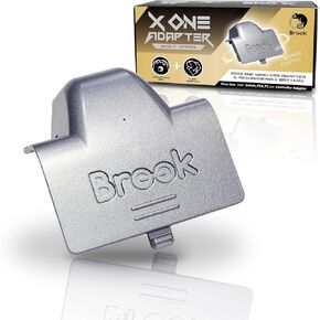 محول Brook X ONE مع مجموعة حقيبة برباط - محول بطارية لاسلكي قابل لإعادة الشحن لوحدة تحكم Xbox One - رمادي ذئب