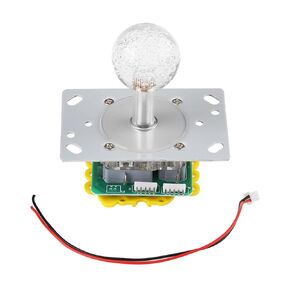 OKJHFD LED Colorful Illuminated Arcade Joystick, Adjustable Competition Style Long Handle Joystick from 4 to 8 Way Operation for Arcade Game in Kuwait