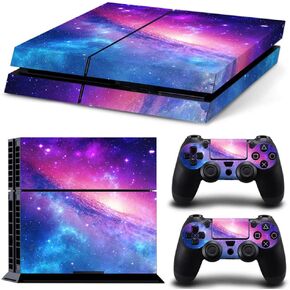 PS5 Pro Disk Skin & Controller Decal Set-Custom Vinyl Wrap Stickers for PlayStation 5 Pro Disk Console & DualSense Controller-Matte Black Gaming Skins Full Cover Protection (Shiny Gold, PS5 Pro Disk) in Kuwait