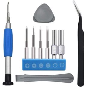 تومسين مجموعة مفكات براغي T8/T6 لوحدة تحكم Xbox One/نينتندو سويتش جوي كون/PS4/DS/DS لايت/Wii/GBA، مفك براغي ثلاثي الجناح وفيليبس مجموعة ادوات اصلاح الفتح in Kuwait