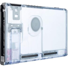 eXtremeRate Clear Atomic Purple Console Back Plate DIY Replacement Housing Shell Case for Nintendo Switch Console with Kickstand – JoyCon Shell NOT Included in Saudi Arabia