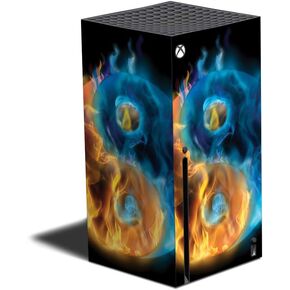 MightySkins Skin Compatible with Xbox Series X - Evil Clown | Protective, Durable, and Unique Vinyl Decal wrap Cover | Easy to Apply, Remove, and Change Styles | Made in The USA (MIXBSERX-Evil Clown) in Saudi Arabia