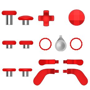 TOMSIN Thumbsticks&Paddles for Xbox Elite Series 2 Core Robot White,15 In 1 Accessories Pack with Case for Xbox Elite 2 Controller,6 Metal Thumbsticks,4 Paddles,2 D-pad,Protection Rings (Robert White) in Saudi Arabia