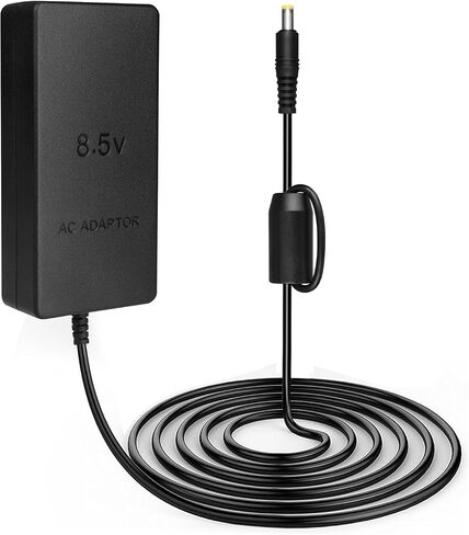 TNP PS2 Power Charger Cord AC Adapter Power Supply Home Wall Travel Charging Cable Accessories Kit for Sony Playstation 2 PS2 Slim 7000 9000 Series Gaming Console (Black) in Saudi Arabia