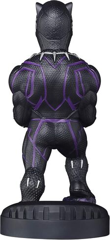 Exquisite Gaming: Marvel End Game: Black Panther - Original Mobile Phone & Gaming Controller Holder, Device Stand, Cable Guys, Licensed Figure in Kuwait