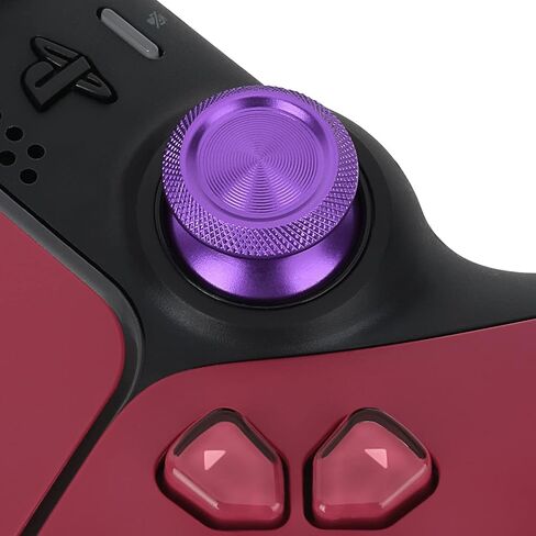 TOMSIN Metal Thumbsticks Replacement Kit for PS5 Controller – Aluminum Joysticks Accessories Compatible with PlayStation 5 Controller (Black) in Kuwait