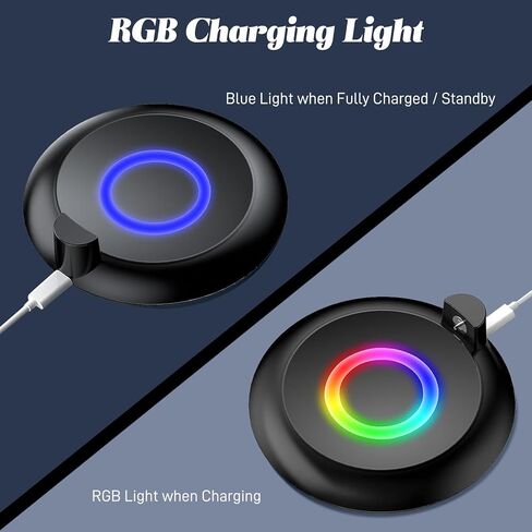 RGB Charging Dock Compatible with GO Plus+ 2023, Charging Station and Protective Case for Go Plus+ 2023, RGB Light Charging Dock with Plug-Free Adapter in Kuwait