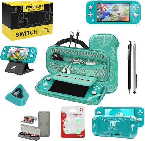 Switch Lite Case 16-in-1 Accessories Bundle for Nintendo Switch Lite (2019) in Kuwait
