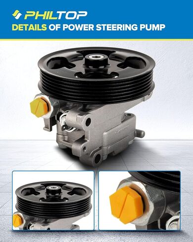 21-5391 Power Steering Pump Compatible with 6 2003-2008 2.3L, GK2A32650F, GK2A32650H, GK2A32650J, GK2A32650L, GK2A32650M in Saudi Arabia