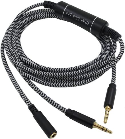 جنسي كيبل صوت للدردشة الصوتية متوافق مع لعبة التقاط الصوت HD60 S+/HD60/HD60 برو/HD60 X/Xbox One/Xbox Series X/S/PS4/PS5 - محولات بخاصية الغاء الضوضاء in Kuwait