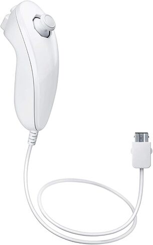 QUMOX Remote Game Control, Built-in Motion Plus Remote and Nunchuk Controller with Silicon Case for Wii and Wii U (Blue) in Kuwait