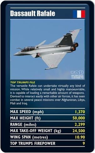 Ultimate Military Top Trumps Card Game Bundle, 9 x 10.5 x 1 inches in Saudi Arabia