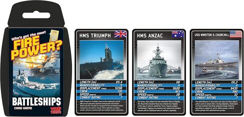 Ultimate Military Top Trumps Card Game Bundle, 9 x 10.5 x 1 inches in Saudi Arabia