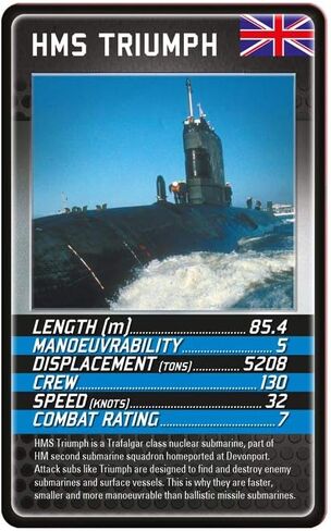 Ultimate Military Top Trumps Card Game Bundle, 9 x 10.5 x 1 inches in Saudi Arabia