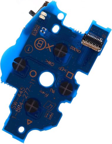 لوحة توزيع زر الطاقة PartEGG مع جهات اتصال زر ABXY SW-445 1864-277-11 لاستبدال PSP 1000 1001 in Kuwait