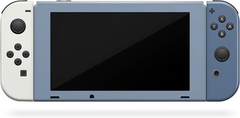 Tacky Design Retro Skin Compatible with Nintendo Switch Skin - Premium Vinyl 3M Blue Color Wave Blocking Nintendo Switch Stickers Set - Switch Skin for Console, Dock, Joy Con - Decal Full Wrap in Saudi Arabia