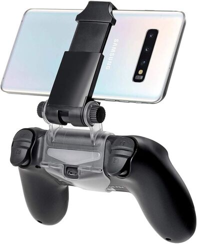 حامل موبايل لذراع تحكم بلاي ستيشن 4 من سيرج - اسود - بلاي ستيشن 4 in Kuwait