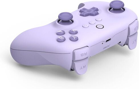 وحدة تحكم لاسلكية 8Bitdo Ultimate C 2.4g مع محول لأجهزة الكمبيوتر التي تعمل بنظام Windows وAndroid وSteam Deck وRaspberry Pi (أرجواني) in Kuwait