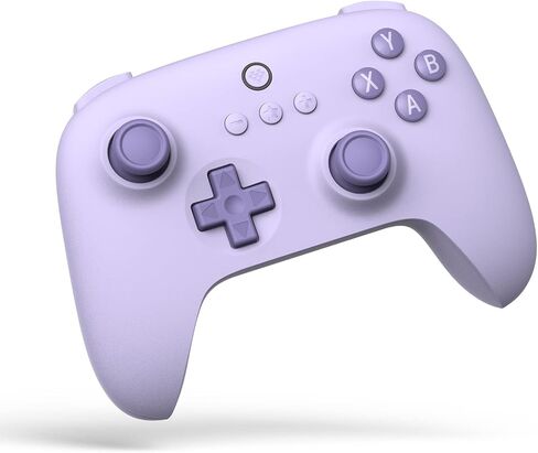 وحدة تحكم لاسلكية 8Bitdo Ultimate C 2.4g مع محول لأجهزة الكمبيوتر التي تعمل بنظام Windows وAndroid وSteam Deck وRaspberry Pi (أرجواني) in Kuwait