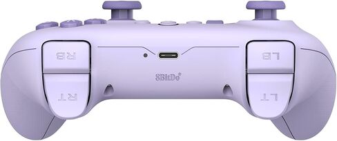وحدة تحكم لاسلكية 8Bitdo Ultimate C 2.4g مع محول لأجهزة الكمبيوتر التي تعمل بنظام Windows وAndroid وSteam Deck وRaspberry Pi (أرجواني) in Kuwait
