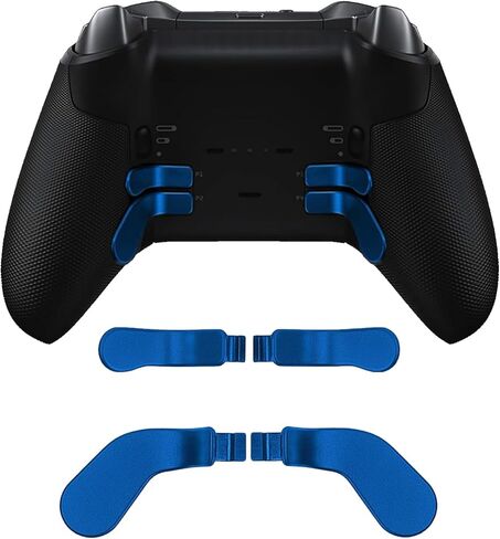 مجاديف وحدة التحكم Elite، أعواد إبهام معدنية بديلة، لوحة D قياسية لجهاز Xbox Elite Controller Series 2 Core، مجموعة ملحقات لجهاز Xbox One Elite 2 (أسود) in Kuwait