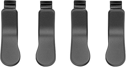 4 قطع مجاديف صغيرة، قطع غيار معدنية من الفولاذ المقاوم للصدأ لجهاز تحكم إكس بوكس ون إيليت من سلسلة 2 موديل 1797 (أسود) in Kuwait