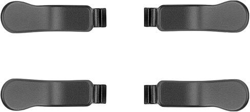 4 قطع مجاديف صغيرة، قطع غيار معدنية من الفولاذ المقاوم للصدأ لجهاز تحكم إكس بوكس ون إيليت من سلسلة 2 موديل 1797 (أسود) in Kuwait