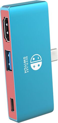 Switch Dock for Nintendo Switch OLED, Switch Docking Station for TV, USB C to HDMI Adapter for Steam Deck/MacBook/Laptop, Nintendo Switch Accessories, Switch TV Dock Set, Portable Switch Travel Dock in Kuwait