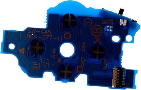 ديل فور جو لوحة تبديل زر تشغيل وإيقاف التشغيل مع جهات اتصال ABXY بديلة لجهاز سوني PSP 1000 1001 (طرف ثالث) in Saudi Arabia