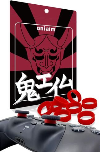 حلقات حماية من السيليكون من OniAim Thumbstick، أغطية عصا مضادة للتآكل لأجهزة PS4 وPS5 وSwitch Pro Controller (8 عبوات) (أخضر نعناعي) in Kuwait