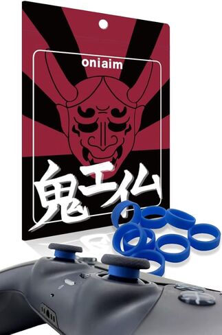 حلقات حماية من السيليكون من OniAim Thumbstick، أغطية عصا مضادة للتآكل لأجهزة PS4 وPS5 وSwitch Pro Controller (8 عبوات) (أخضر نعناعي) in Kuwait
