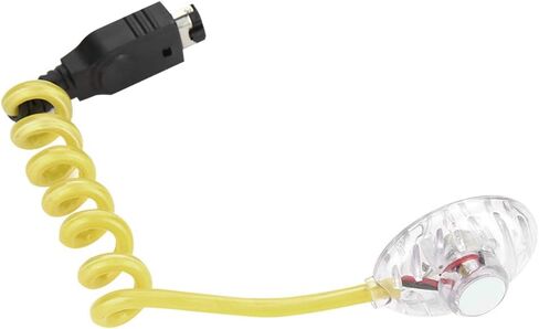 Flexible White Worm Light for Gameboy Advance, Portable External Led Illumination, Compatible with All Gameboy Series in Saudi Arabia