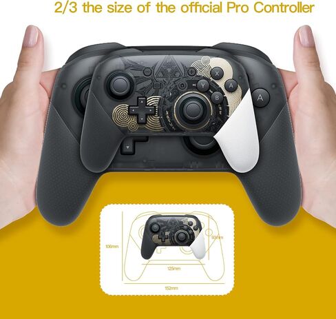 JDDWIN Wireless Controller Compatible With Nintendo Switch/Lite/Oled/Switch Pro Controller,Switch Remote Gamepad with NFC Amiibo,Dual Vibration, Wake -Up And Motion Control Function. Design for The Legend of Zelda: Tears of the Kingdom Edition in Kuwait