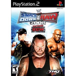 WWE SmackDown vs. Raw 2008 - بلاي ستيشن 2 (متجدد) in Kuwait