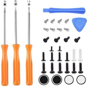 مجموعة براغي لأجهزة بلاي ستيشن 4 وبلاي ستيشن 5، وإكس بوكس ون/سلسلة X براغي إصلاح وأدوات فك فيليبس T6 T8 بغطاء مفتوح، in Kuwait