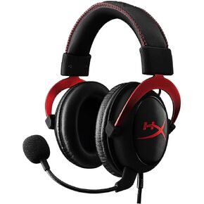 سماعة الألعاب HyperX Cloud II - صوت محيطي 7.1 - وسادات أذن من إسفنج الذاكرة - إطار من الألومنيوم المتين - تعمل مع أجهزة الكمبيوتر الشخصية، PS4، PS4 PRO، Xbox One، Xbox One S - Gun Metal (KHX-HSCP-GM) (متجددة) in Saudi Arabia