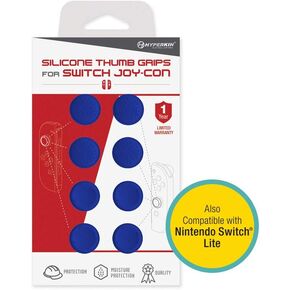 Hyperkin Silicone Thumb Grips for Joy-Con (Neo Gray) (8-Pack) in Saudi Arabia