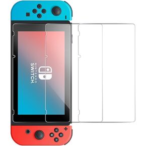 DUNSIHUI 3 Pack Screen Protector for Nintendo Switch,Anti-Scratch 9H Hardness Full Coverage For Nintendo Switch Tempered glass Protector Film.