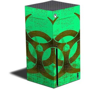 MIGHTY SKINS Skin Compatible with Xbox Series X - Biohazard | Protective, Durable, and Unique Vinyl Decal wrap Cover | Easy to Apply, Remove, and Change Styles | Made in The USA (MIXBSERX-Biohazard)